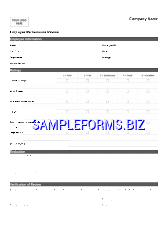 Employee Review Form 1 dotx pdf free